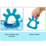 Silicone Baby Teether Pack of 1 (Mix Design & Color) - Full Detail by Nari Haat, Indian ethnic wear, women clothing, ...