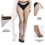 Women's / Girls's High Waist Pantyhose Tights Fishnet Stockings Broad Mesh Net (1 Pc) - Front View by Nari Haat, Indi...