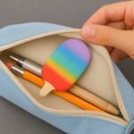 Jelly Popsicle Erasers – Cute & Fancy Mini Erasers for Kids (2 Pc Set, Mix Design) - Neckline Detail by Nari Haat, ...