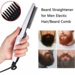 Electric Hair Straightening Comb Portable Straight Beard Comb (1 Pc) - Back View by Nari Haat, Indian ethnic wear, wo...