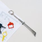 Stainless Steel Knife Keychain - Compact & Durable (1 Pc) - Closeup Embroidery by Nari Haat, Indian ethnic wear, wome...