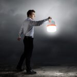 LED Camping Light, Camping String Light with Hanging Hook (1 Pc) - Back View by Nari Haat, Indian ethnic wear, women ...