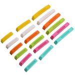 Food Bag Clip Sealer – Airtight Plastic Clips Snacks, Kitchen & Camping (18 Pc Set) - Sleeve Design by Nari Haat, I...