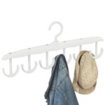 Rotatable Tank Top Hanger – Space Saving Closet Organizer Dorms & (12-Hook) - Sleeve Design by Nari Haat, Indian et...