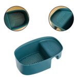 Kitchen Dish Drainer and Drying Rack Sink Basket - Neckline Detail by Nari Haat, Indian ethnic wear, women clothing, ...