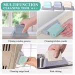 Creative Window Groove Cleaning Brush, Hand-Held Cleaner Tools - Neckline Detail by Nari Haat, Indian ethnic wear, wo...