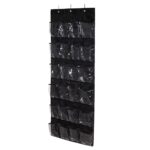 24 Grid Over the Door Shoe Organizer Rack Hanging Storage Space Saver (1 Pc) - Sleeve Design by Nari Haat, Indian eth...