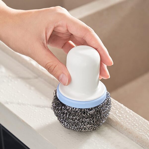 Multifunctional Palm Dish Cleaning Brush