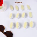 Earth Star Self Adhesive Plastic Wall Hook (12 Pc) - Back View by Nari Haat, Indian ethnic wear, women clothing, desi...