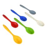 Silicone Multipurpose Basting Spoon Heat-Resistant Non-Stick Cooking Set (6 Pcs) - Back View by Nari Haat, Indian eth...