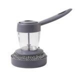 Handheld Soap Dispenser with Scrub (1 Set) - Full Detail by Nari Haat, Indian ethnic wear, women clothing, designer suit