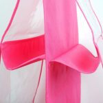 6 Pockets Hanging Purse Handbag Organizer Clear Hanging Shelf Bag (1 Pc) - Sleeve Design by Nari Haat, Indian ethnic ...