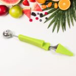 Professional 3 in 1 Stainless Steel Watermelon Cutter Fruit Carving Tools Set (1 Set) - Closeup Embroidery by Nari Ha...