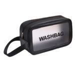 Medium Zippered Cosmetic Pouch, Toiletry Bag for Cosmetics (1 Pc) - Back View by Nari Haat, Indian ethnic wear, women...