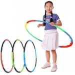 Hoops Hula Interlocking Exercise Ring for Fitness with Dia Meter Boys Girls and Adults (8 Pcs Set) - Neckline Detail ...