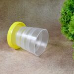 Portable Travelling Cup/Tumbler With Lid Folding / Pocket Glass for Travelling, Water Cup for Kids Walker, Folding Ca...
