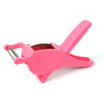 2-in-1 Vegetable & Fruit Cutter with 5-Blade Peeler (1 Pc / Multicolor) - Sleeve Design by Nari Haat, Indian ethnic w...