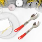 Luxury Cutlery Set for Dining Table Stainless Steel 26-Piece Set With Stand (1 Set - Full Detail by Nari Haat, Indian...