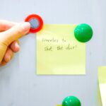 White Board Magnetic Particle Circle 2cm Color Magnetic Magnetic Buckle (Pack of 200pc) - Neckline Detail by Nari Haa...