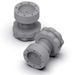 Plastic Washing Machine Vibration Feet (4 Pcs Set) - Full Detail by Nari Haat, Indian ethnic wear, women clothing, de...