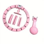 Fitness Hula Hoops with Spinning Ball and Intelligent Counter (1 Pc/ With Brown Box) - Sleeve Design by Nari Haat, In...