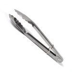 Metal Household Kitchen Salad Dessert Buffet Food Tong Clamp Clip (1 Pc / 17 Cm) - Sleeve Design by Nari Haat, Indian...