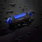 Rechargeable Bicycle Front Waterproof LED Light (Blue) - Fabric Detail by Nari Haat, Indian ethnic wear, women clothi...