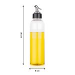 Oil Dispenser Transparent Plastic Oil Bottle |  1 Liter - Sleeve Design by Nari Haat, Indian ethnic wear, women cloth...