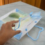 Plastic Transparent Bag With Handle (1 Pc / 34 x 26 Cm) - Neckline Detail by Nari Haat, Indian ethnic wear, women clo...