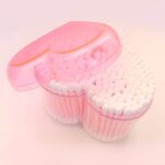 Cotton Buds for ear cleaning, soft and natural cotton swabs (100 pieces) - Front View by Nari Haat, Indian ethnic wea...