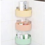 Plastic Multipurpose Kitchen Bathroom Shelf Wall Holder Storage Rack (Loose Pack) - Full Detail by Nari Haat, Indian ...