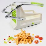 French Fry Cutter Stainless Steel Vegetable & Potato Slicer (1 Pc) - Closeup Embroidery by Nari Haat, Indian ethnic w...