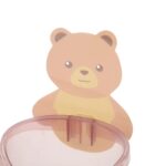 Multipurpose Teddy Bear Wall Toothbrush Holder – Waterproof & Self-Adhesive - Back View by Nari Haat, Indian ethnic...