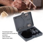 Drill Hole Cutter, Carbon Steel High Accuracy Incisive Hole Saw for Cutting PCV  (18 Pcs Set) - Sleeve Design by Nari...