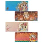 Wedding Gift Envelopes Gift Card (1 Pc / Multicolour / Design) - Sleeve Design by Nari Haat, Indian ethnic wear, wome...