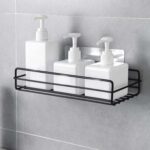 Multipurpose Stainless Steel Wall Mount Shelf for Bathroom and Kitchen