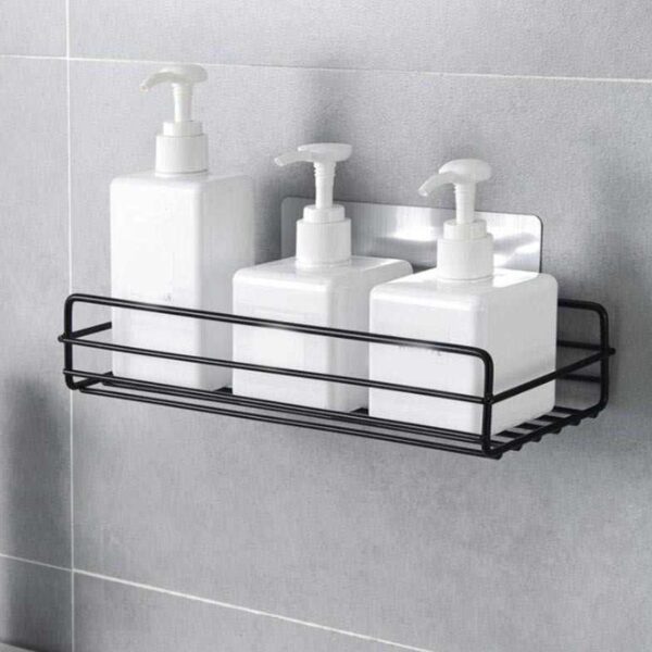 Multipurpose Stainless Steel Wall Mount Shelf for Bathroom and Kitchen