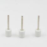 Wool Felt Polishing Buffing Wheels, Wool Felt Mounted Polishing Bits (3 Pcs Set) - Sleeve Design by Nari Haat, Indian...