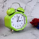Mini Cute Alarm Clock Small Kids and Students (Mix Design & Color / 1 Pc) - Neckline Detail by Nari Haat, Indian ethn...