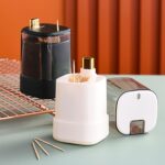 Toothpick Holder Dispensers,  for Home Living room Kitchen Restaurant (1 Pc) - Full Detail by Nari Haat, Indian ethni...