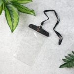 Transparent Waterproof Mobile Cover Pouch (1 Pc) - Neckline Detail by Nari Haat, Indian ethnic wear, women clothing, ...