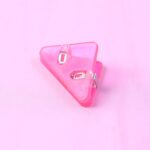 Triangle Paper Clips | Small Corner Clips for Paper, Document Clip (1 pc) - Back View by Nari Haat, Indian ethnic wea...