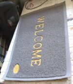 Welcome Door Mat for Home Entrance Outdoor Mat   For Bedroom, Living Room (23x15 Inch) - Fabric Detail by Nari Haat, ...