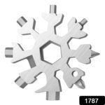 Durable 18-in-1 Snowflake Multi-Tool – Bottle Opener & Screwdriver Wrench Kit - With Dupatta by Nari Haat, Indian e...