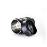 Camera Lens Shaped Coffee Mug Flask With Lid - Sleeve Design by Nari Haat, Indian ethnic wear, women clothing, design...