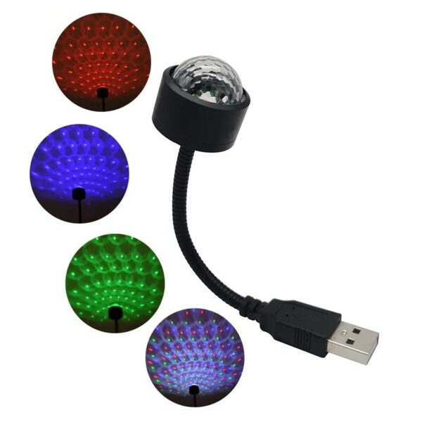 USB Star Projector Disco Light