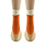 Socks Breathable Thickened Classic Simple Soft Skin Friendly (1Pair) - Closeup Embroidery by Nari Haat, Indian ethnic...