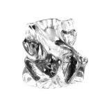 Crystal Glass Ganesha Idol for Home, Office and Car Dashboard, Ganesh Ganesha - Sleeve Design by Nari Haat, Indian et...