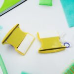 Magnetic Glass Cleaner (1 Pc): Square, Double-Sided Wiper, 2 Extra Pads - Fabric Detail by Nari Haat, Indian ethnic w...