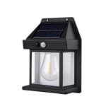 Solar Wall Lamp – Wireless Outdoor Light with Motion Sensor & 3 Modes - Back View by Nari Haat, Indian ethnic wear,...